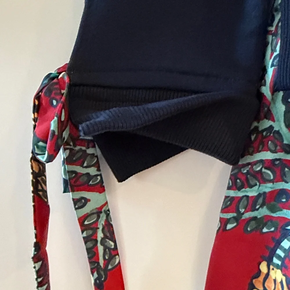 NWT DoubleJ Mixed media sweatshirt Sweater - Picture 6 of 11